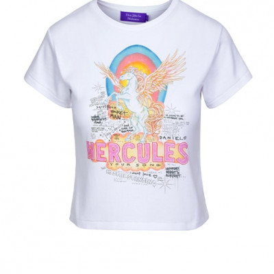 Hercules Baby Tee - White