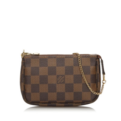 Louis Vuitton Brown Damier Ebene Mini Pochette Accessoires