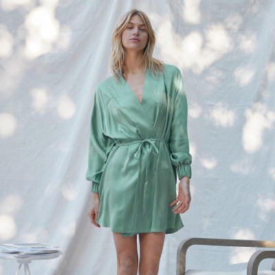 Washable Silk Robe - Lunya