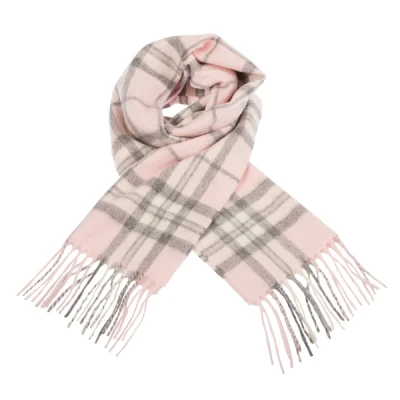 Edinburgh Cashmere Scarf Thomson Pale Pink