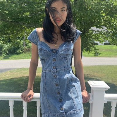 BDG Structured Scoop Neck Mini Dress