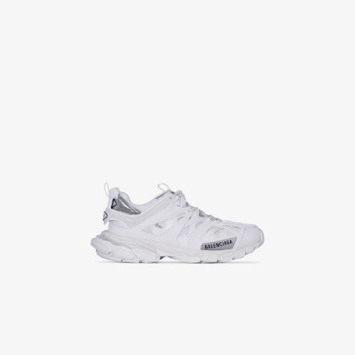 Balenciaga White Track Reflective Sneakers