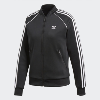 adidas SST Track Jacket Black M Womens
