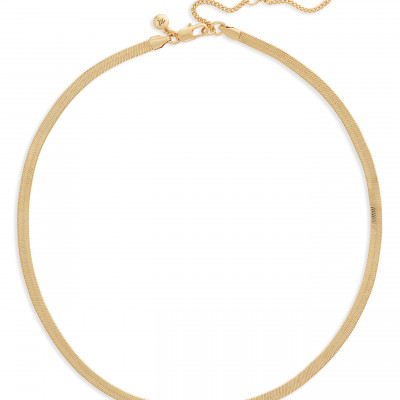 Womens Madewell Herringbone Chain Necklace
