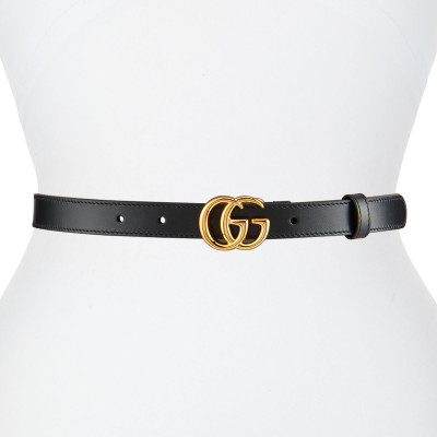 GG Marmont 2cm Leather Belt
