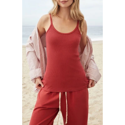 John Galt Red Beyonca Tank Top | PacSun