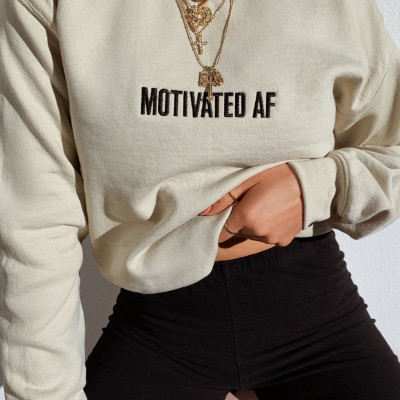 Motivated Af Crewneck