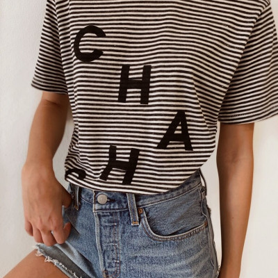 CHA CHA Striped Tee
