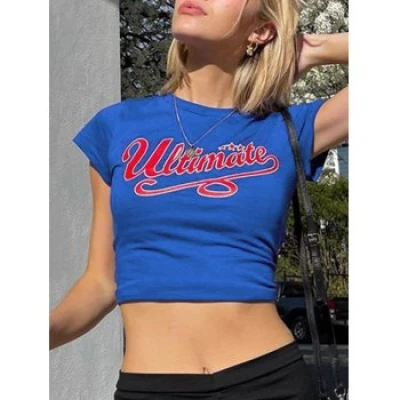 Ultimate Graphic Crop Top