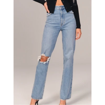 Ultra High Rise 90s Straight Jean