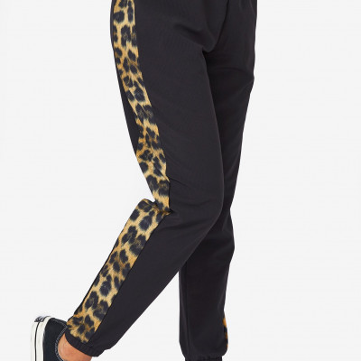 Leopard Goals RipStop Track Pants