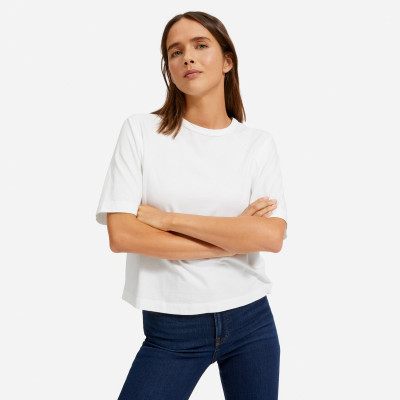 The Organic Cotton Boxy Raglan Tee