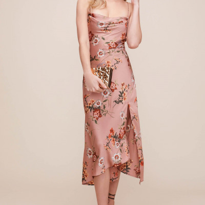 Gaia Floral Midi Dress