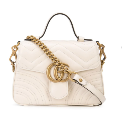 Gucci Gg Marmont Mini Top Handle Bag