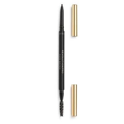 Revolution Pro Define &amp; Fill Micro Brow Pencil - Dark Brown