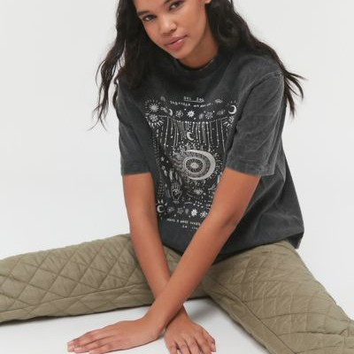 I See You Tee - Black Xl at Urban Outfitters