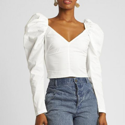 Peacock Crop Top