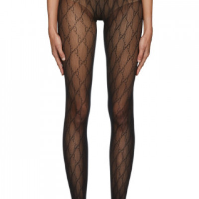 Gucci - Black GG Tights