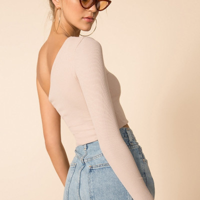 Karol Ribbed Crop Top
