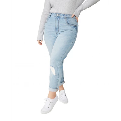 Cotton On Trendy Plus Size Taylor Mom Jeans