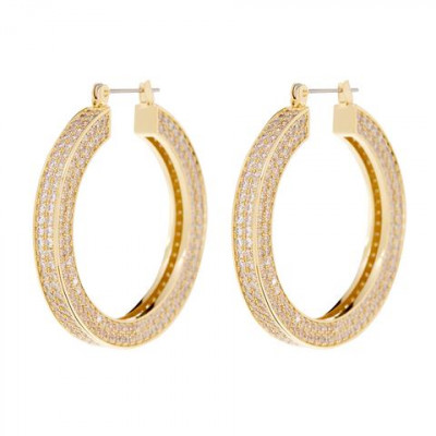 Pave Celine Hoops