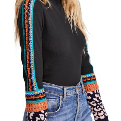 Womens Free People Switch It Up Thermal Top