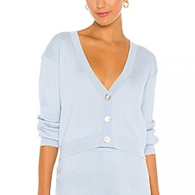 LPA Adina Cardigan in BB Blue | REVOLVE