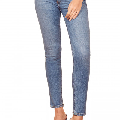 Womens Reformation Serena High Waist Skinny Jeans