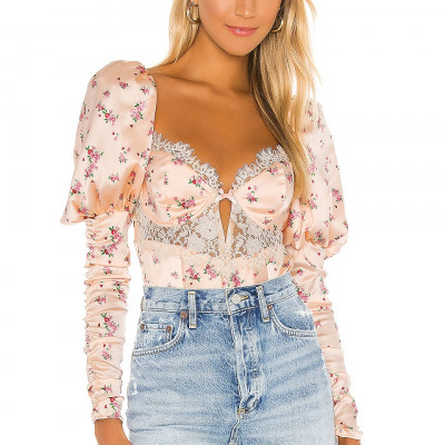 Aster Floral Bodysuit