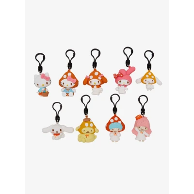Hello Kitty And Friends Mushroom Blind Bag Figural Key Chain Hot Topic Exclusive