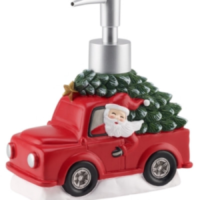 Mr. Christmas Truck/Santa Music Lotion Pump Bedding