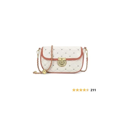 Quilted Crossbody Chain Shoulder Handbag