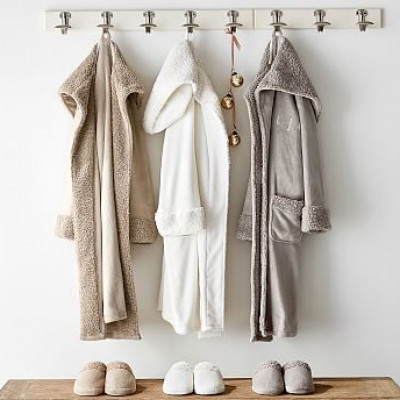 Teddy Faux Fur Trim Robes