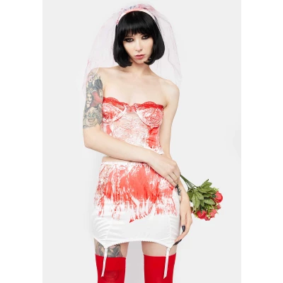 Bloody Bride Costume Set