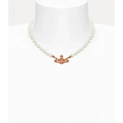 Mini Bas Relief Pearl Choker
