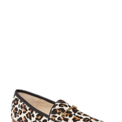 Womens Sam Edelman Lior Genuine Calf Hair Loafer