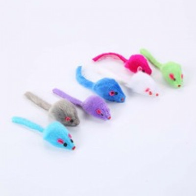 1pc Mouse Shaped Random Cat Toy