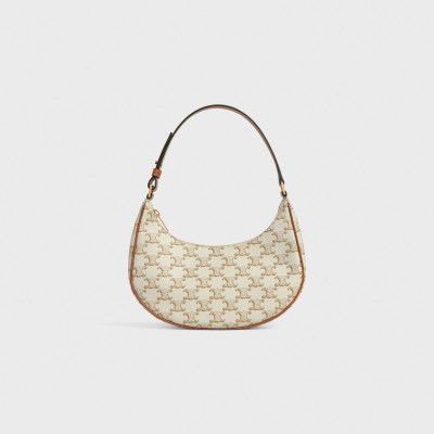AVA BAG IN TRIOMPHE CANVAS AND CALFSKIN
