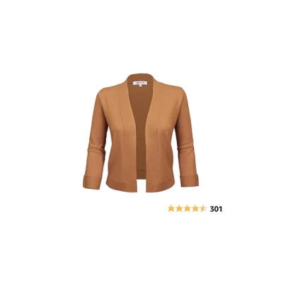 Women's Crop Cardigan Sweater