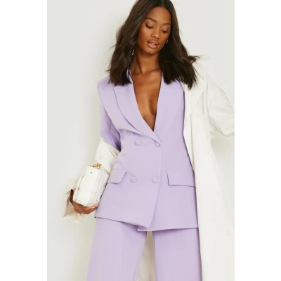 Double Breasted Tailored Blazer