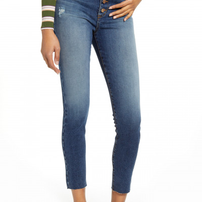 Womens Sts Blue Brie High Waist Crop Skinny Jeans
