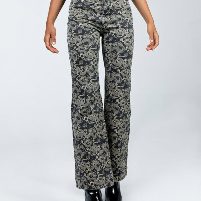 Dragon Denim Straight Leg Jeans Black