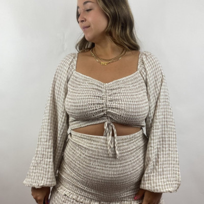 Gabriella Gingham Set