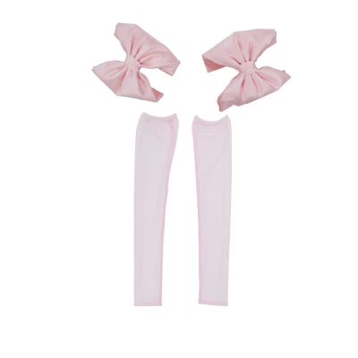 BOWS AND SLEEVES SET ROSÃ‰