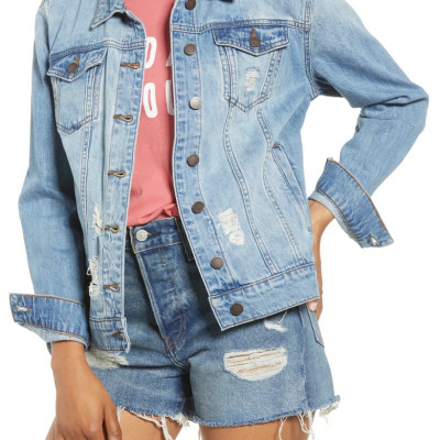 Ella Boyfriend Denim Jacket