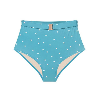 Cabana Dotted Luxe Belted Bottom